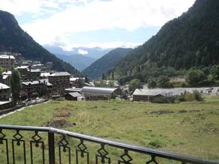 View from terrace 5-2, Arinsal Andorra